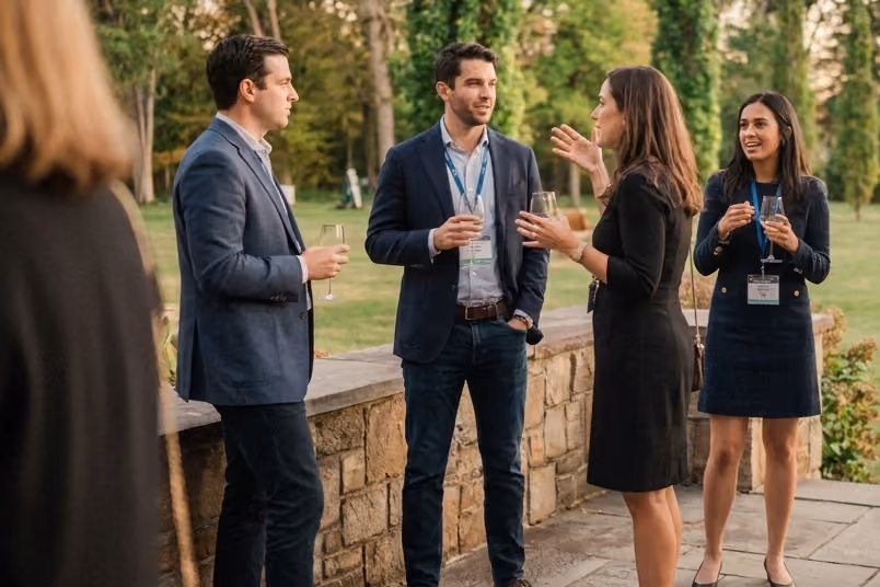 Corporate retreat photo at Winthrop Estate
